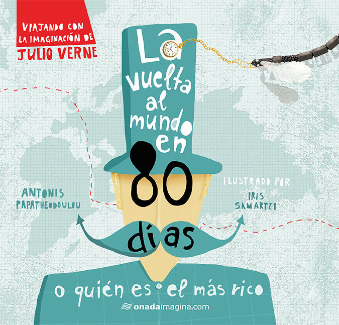 La vuelta al mundo en 80 días, de Samartzi, Iris | portada del libro