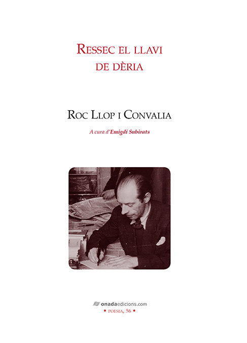Ressec el llavi de dèria, de Llop i Convalia | portada del libro