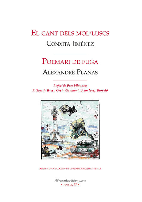 EL CANT DELS MOL·LUSCS ? POEMARI DE FUGA, de JIMENEZ ABRIL, CONXITA | portada del libro