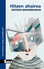 Hitzen ahairea, de GOTZON BARANDIARAN | portada del libro