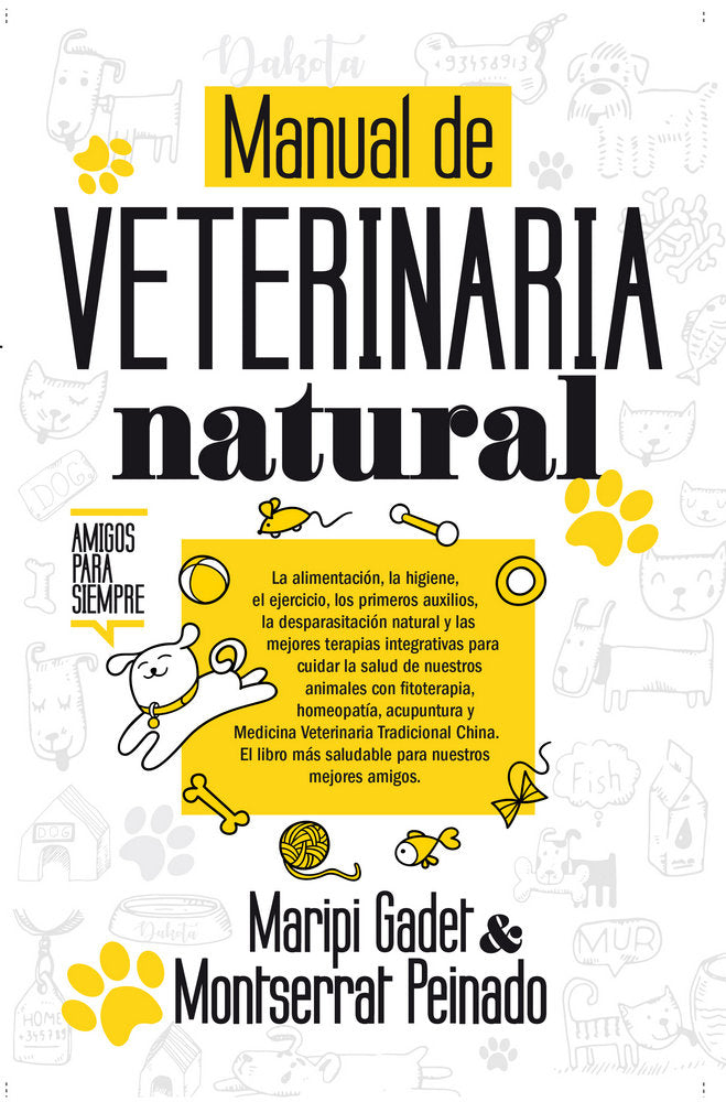 Manual de veterinaria natural, de Gadet Castaño, Maripi | portada del libro