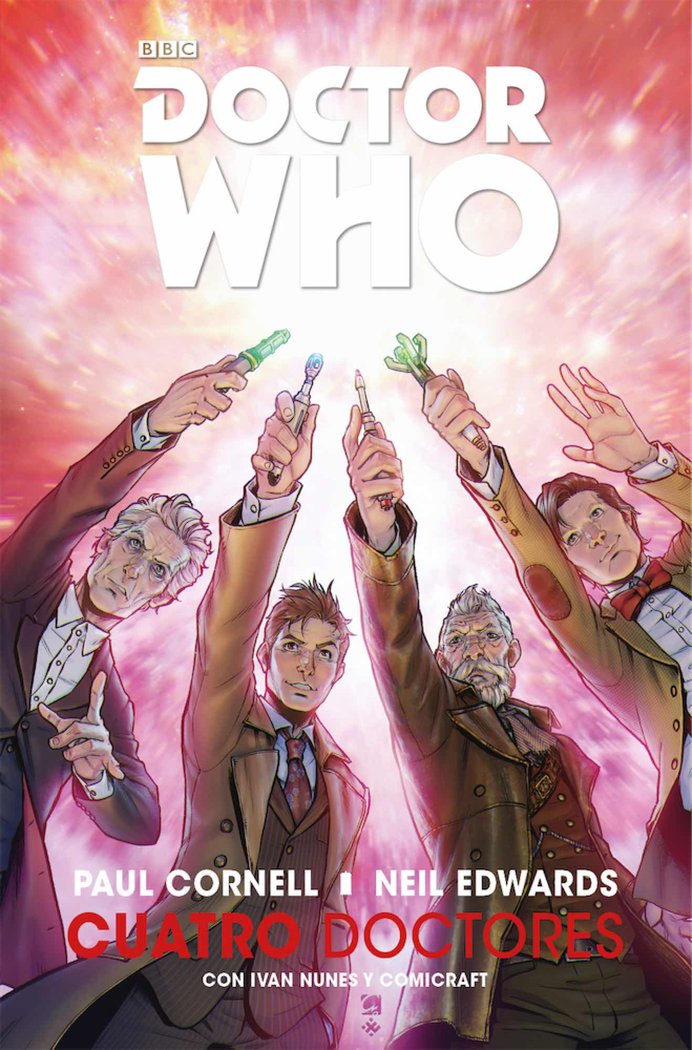 Doctor Who: Cuatro Doctores, de ABADZIS NICK | portada del libro