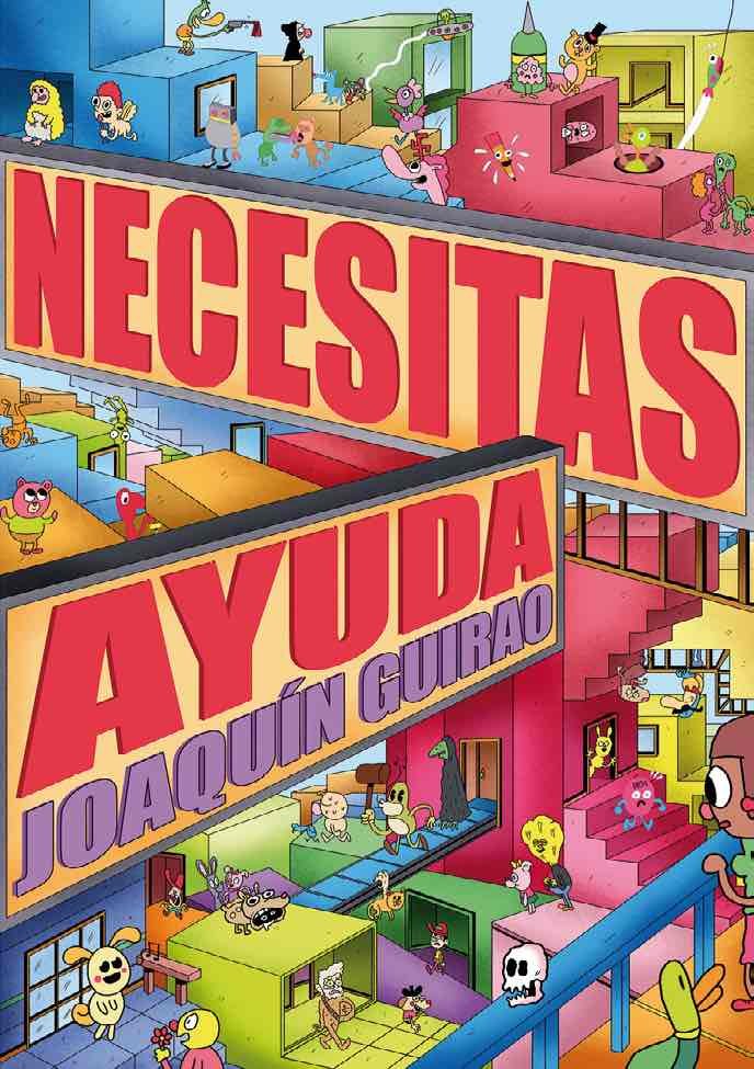 Necesitas ayuda, de Guirao, Joaquín | portada del libro