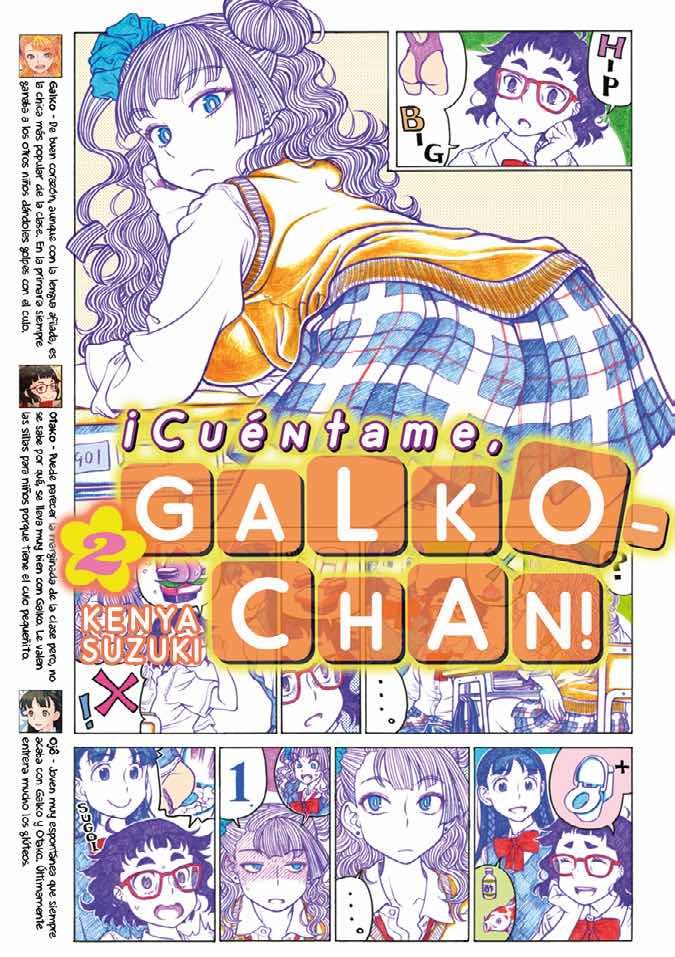 ¡Cuéntame, Galko-Chan! 2, de Suzuki | portada del libro