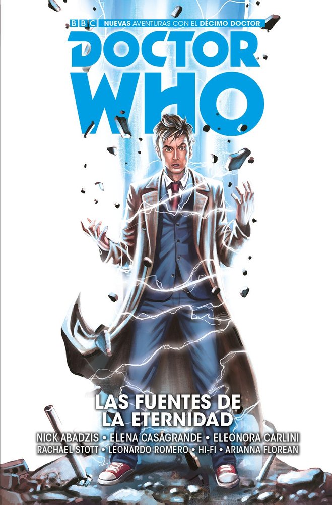 Doctor Who: las fuentes de la eternidad, de ABADZIS, NICK | portada del libro