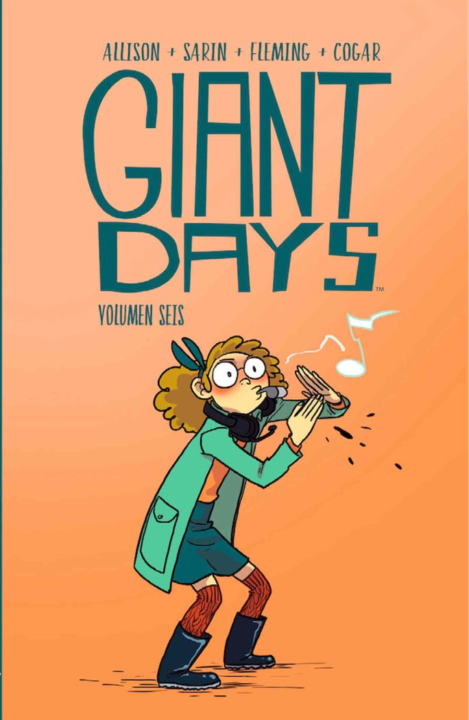 Giant Days 6, de ALLISON,JOHN | portada del libro