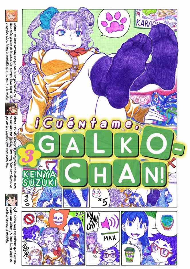¡Cuéntame, Galko-chan! 3, de Suzuki | portada del libro