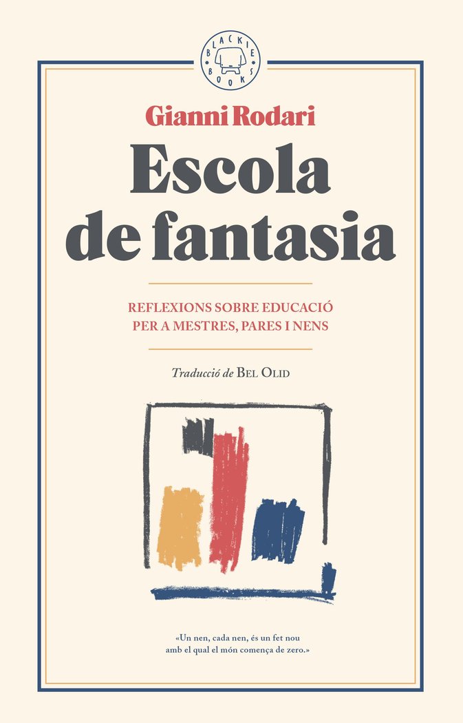 Escola de fantasia, de Rodari, Gianni | portada del libro