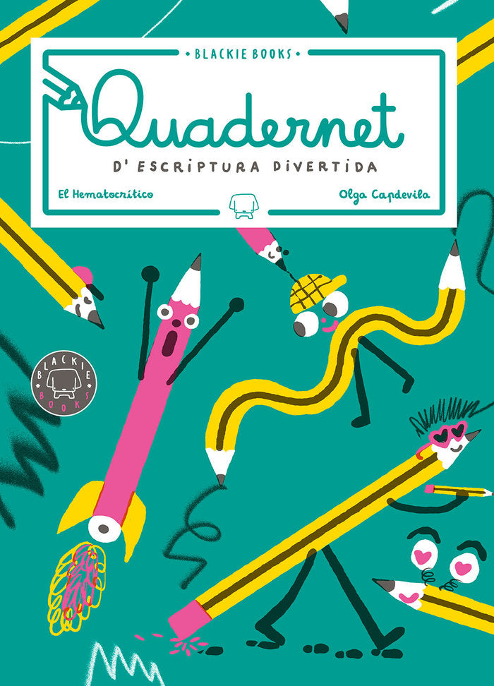Quadernet d'escriptura divertida, de El Hematocrítico | portada del libro