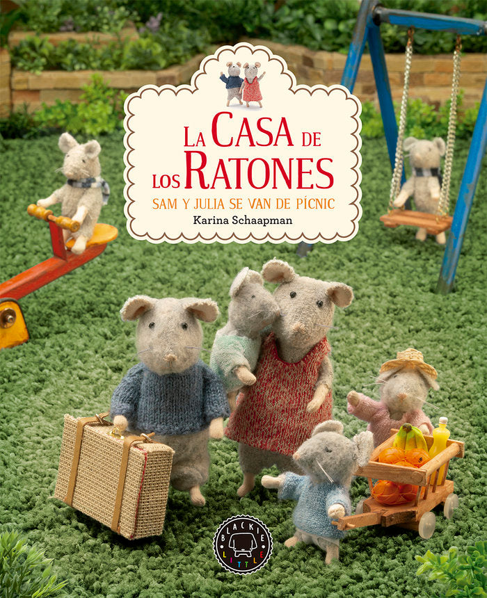 La casa de los ratones. Sam y Julia se van de pícnic, de Schaapman, Karina | portada del libro