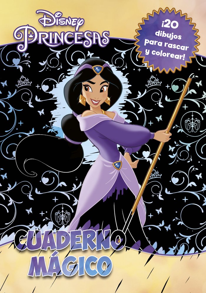 Princesas. Cuaderno mágico, de Disney | portada del libro