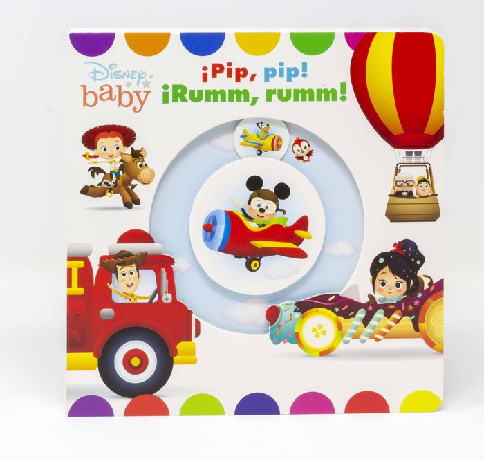 Disney Baby. ¡Pip, pip! ¡Rumm, rumm!, de Disney | portada del libro