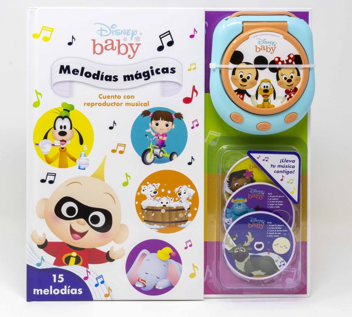 Disney Baby. Melodías mágicas, de Disney | portada del libro