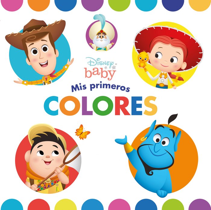 Disney Baby. Mis primeros colores, de Disney | portada del libro