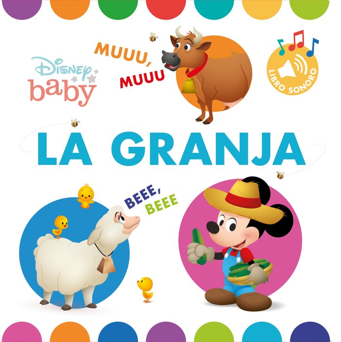 DISNEY BABY. LA GRANJA. LIBRO CON SONIDOS, de DISNEY | portada del libro