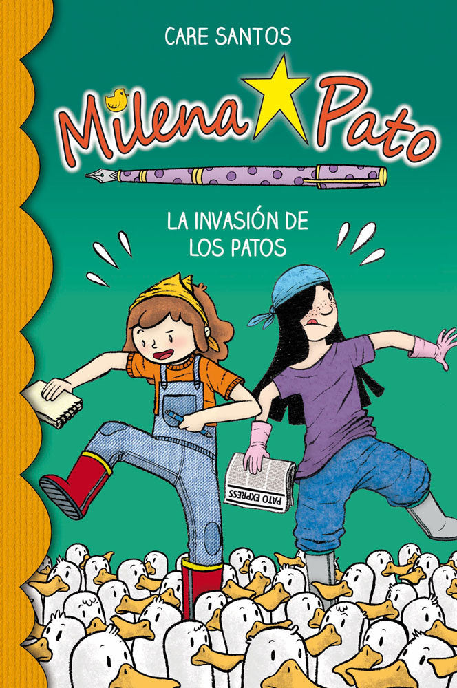 Milena Pato 4. La invasión de los patos, de Santos Torres, Care | portada del libro