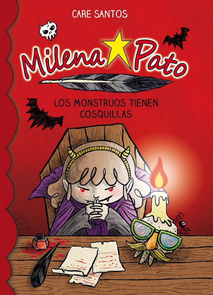 Milena Pato 9. Los monstruos tienen cosquillas, de Santos, Care | portada del libro