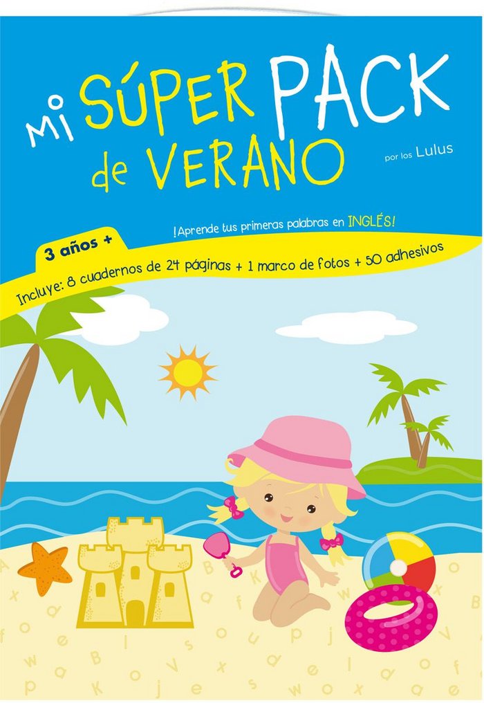 Mi súper pack de verano 3 años +, de Bergevin, Dominique | portada del libro