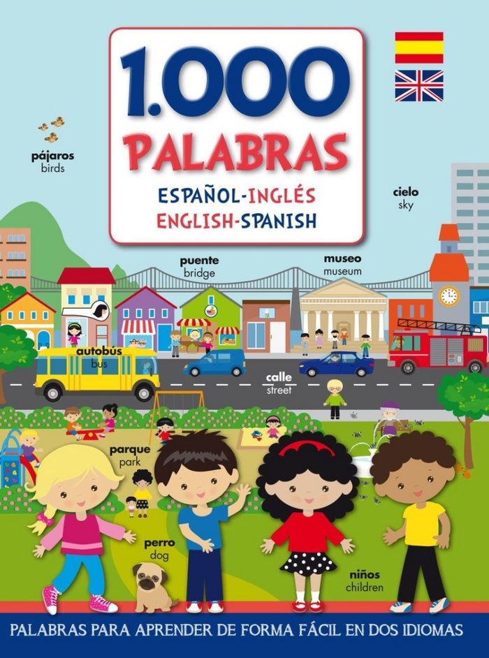 1000 palabras. Español-Inglés, de Méga Éditions | portada del libro
