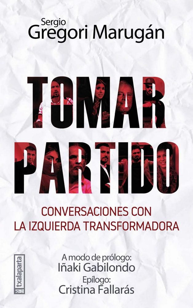 Tomar partido, de Sergio Gregori Marugán | portada del libro