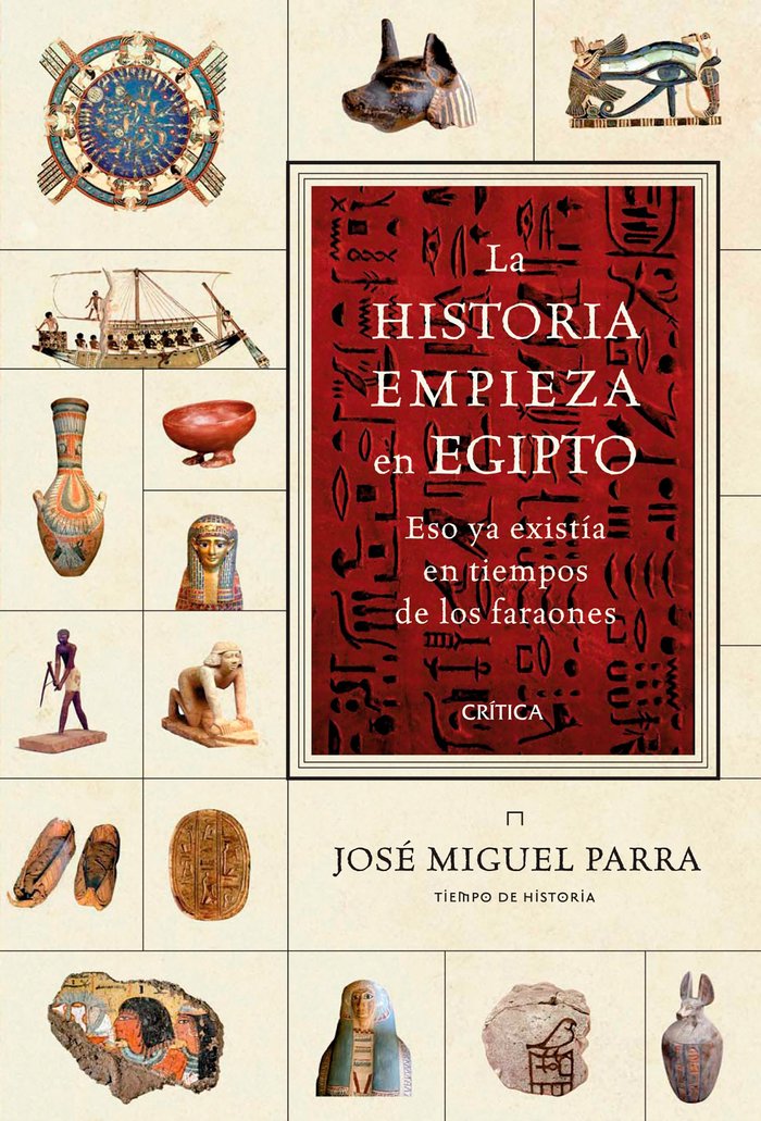 La historia empieza en Egipto, de Parra, José Miguel | portada del libro