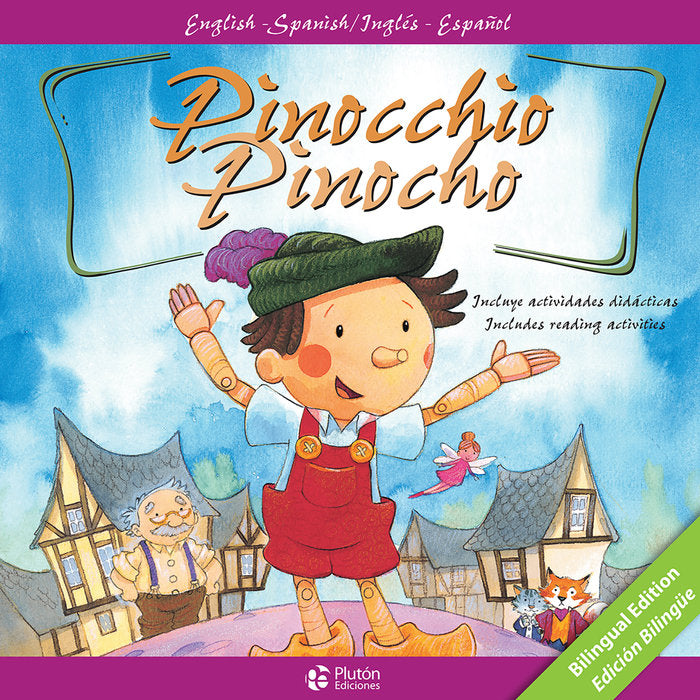 PINOCCHIO/PINOCHO, de Candell, Arianna | portada del libro