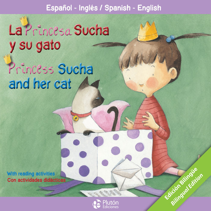 LA PRINCESA SUCHA Y SU GATO/PRINCESS SUCHA AND HER CAT, de Cabrera, Aleix | portada del libro