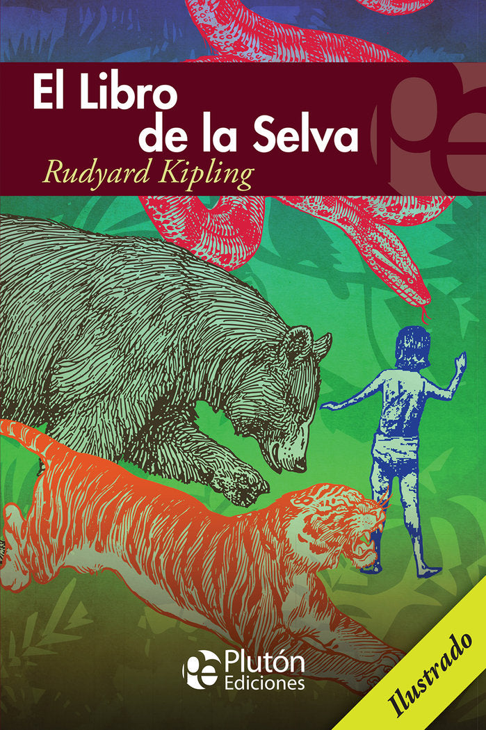EL LIBRO DE LA SELVA, de Kipling, Rudyard | portada del libro