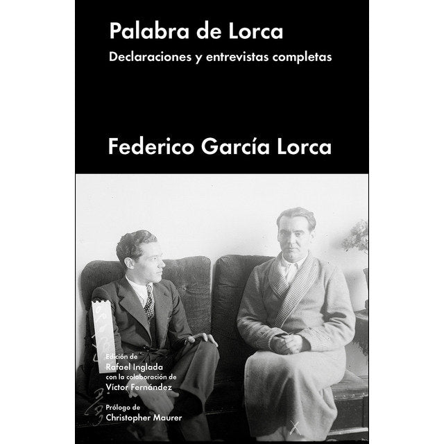 PALABRA DE LORCA, de FEDERICO GARCíA LORCA | portada del libro