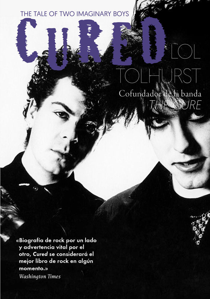 Cured, de Tolhurst, LOL | portada del libro
