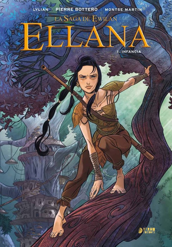 ELLANA 01: INFANCIA, de LYLIAN | portada del libro