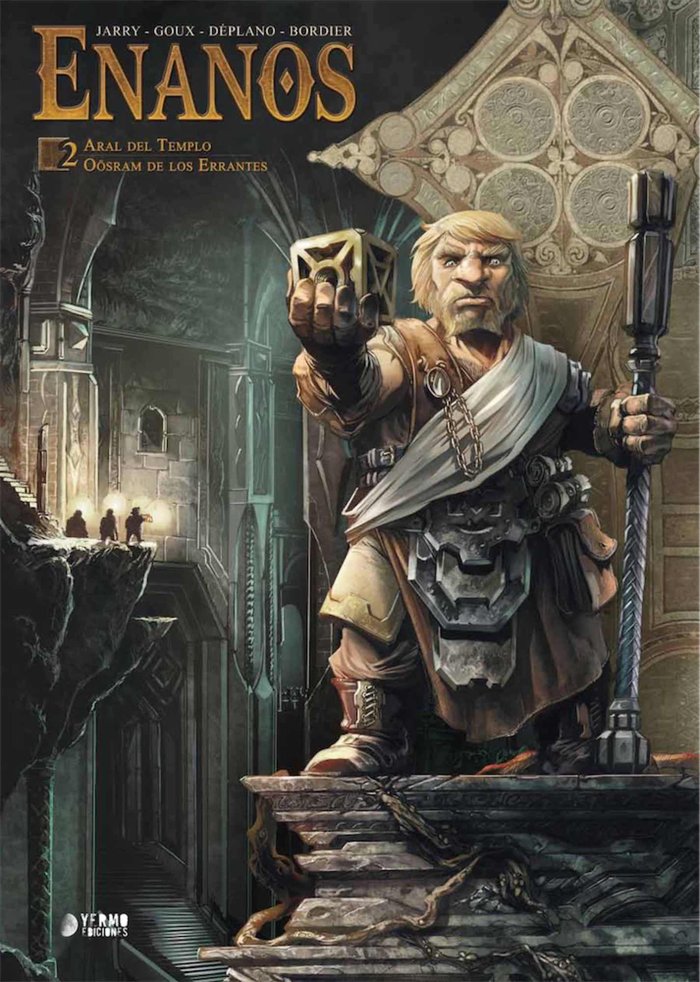 ENANOS 02: ARAL DEL TEMPLO / OOSRAM DE LOS ERRANTES, de JARRY, NICOLAS | portada del libro