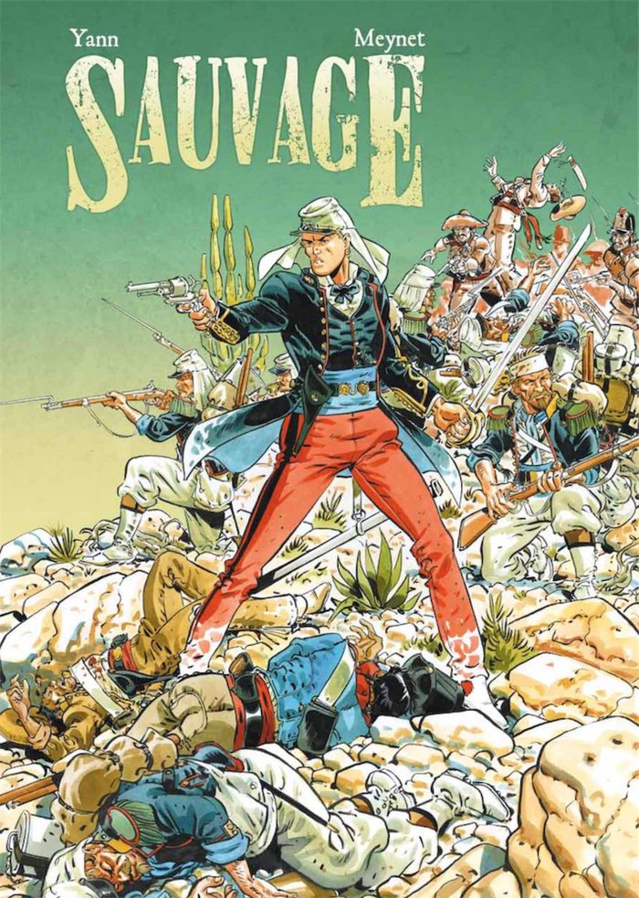 SAUVAGE 01, de YANN | portada del libro