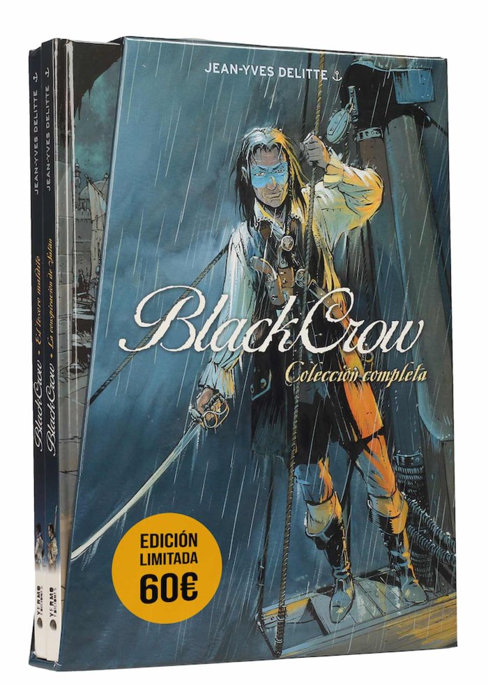COFRE BLACK CROW, de DELITTE JEAN YVES | portada del libro