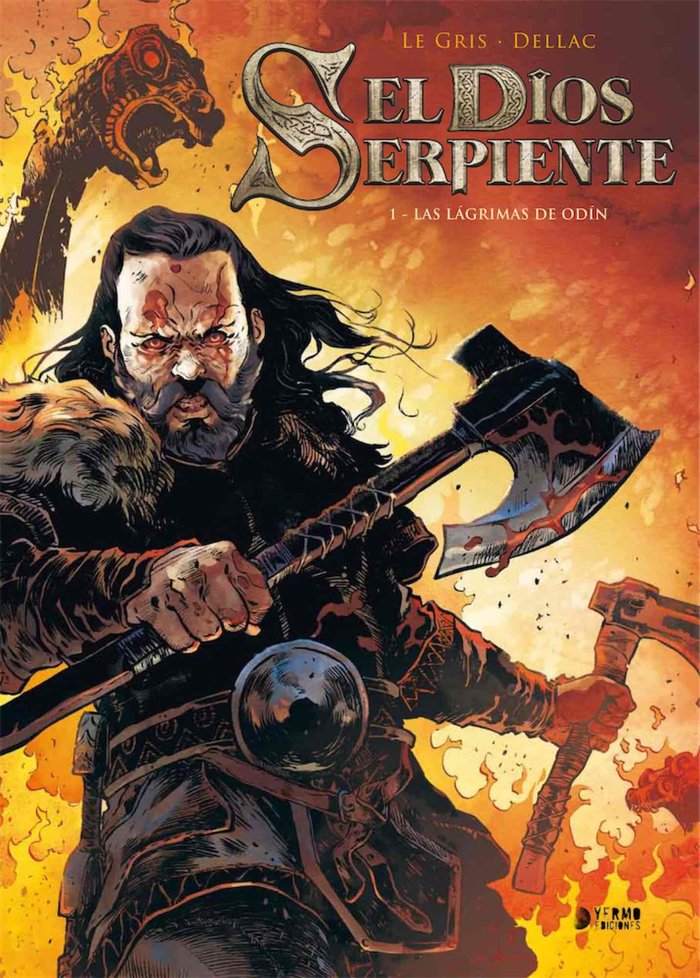 EL DIOS SERPIENTE 01: LAS LAGRIMAS DE ODIN, de LEGRIS, JEROME | portada del libro
