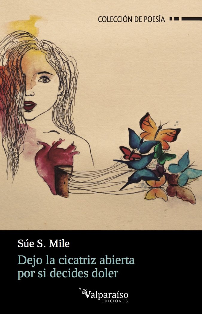 DEJO LA CICATRIZ ABIERTA POR SI DECIDES DOLER, de SÚE S. MILE | portada del libro