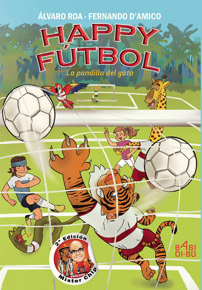 Happy Fútbol, la pandilla del gato, de Roa Vadillo, Álvaro | portada del libro