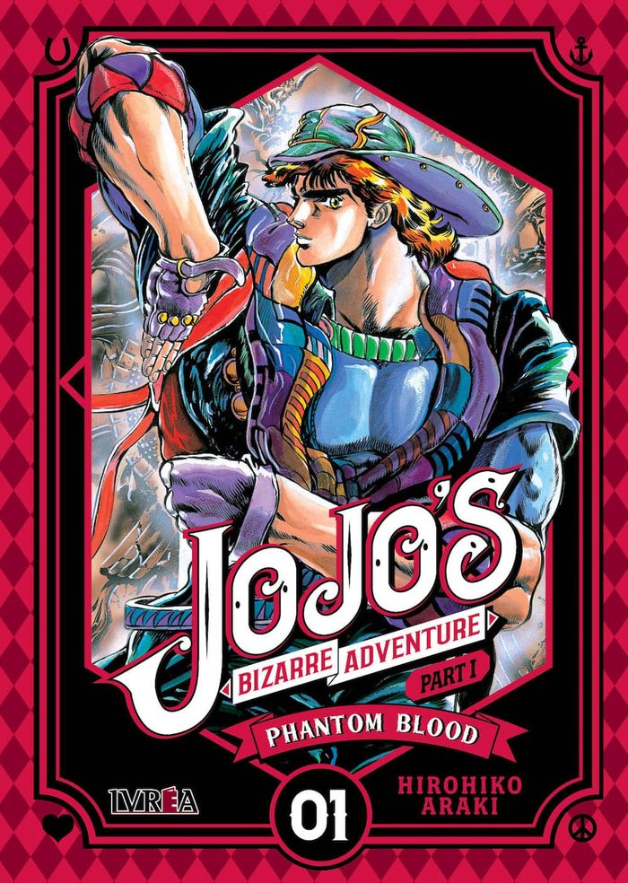 Jojo's Bizarre Adventure Parte 1: Phantom Blood 1, de Hirohiko Araki | portada del libro