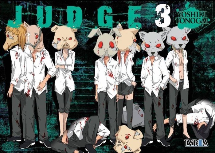 Judge 3, de Yoshiki Tonogaiç | portada del libro