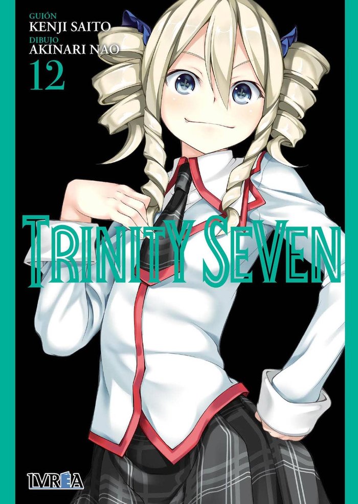 Trinity Seven 12, de Kenji Saito | portada del libro