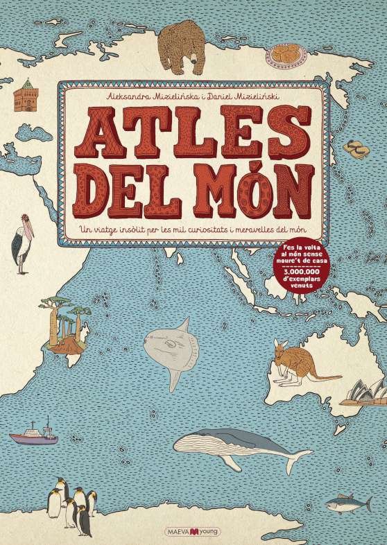 Atles del món, de Mizielinska, Aleksandra | portada del libro