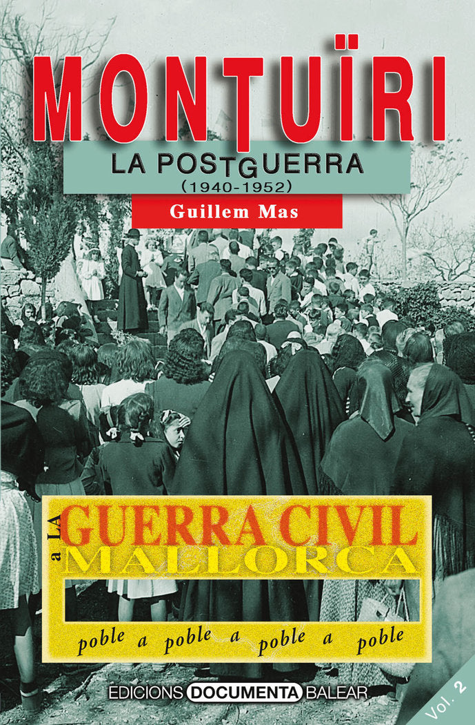 La Guerra Civil a Montuïri, de Mas Miralles, Guillem | portada del libro