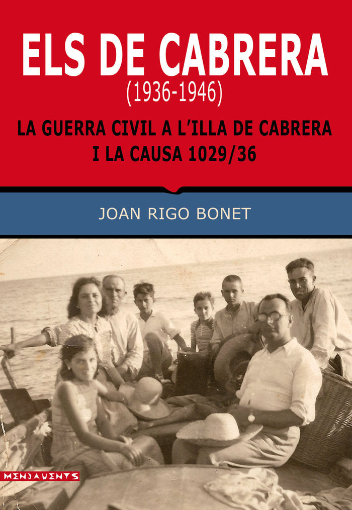 Els de cabrera (1936-1946), de Rigo Bonet, Joan | portada del libro