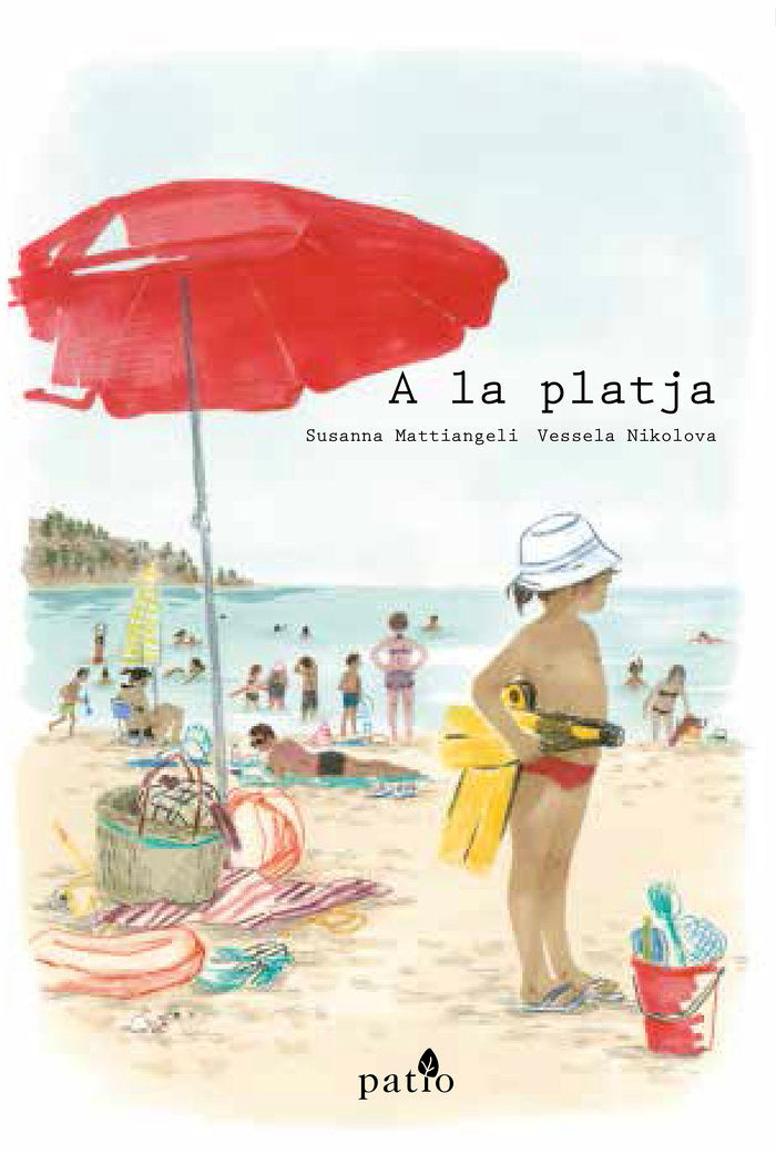 A la platja, de Mattiangeli, Susanna | portada del libro