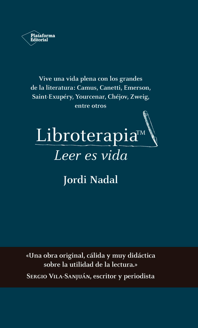LIBROTERAPIA 2ED, de NADAL JORDI | portada del libro
