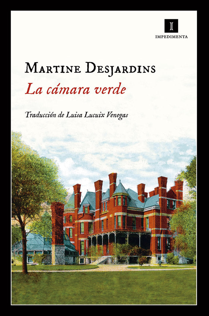 La cámara verde, de Desjardins, Martine | portada del libro