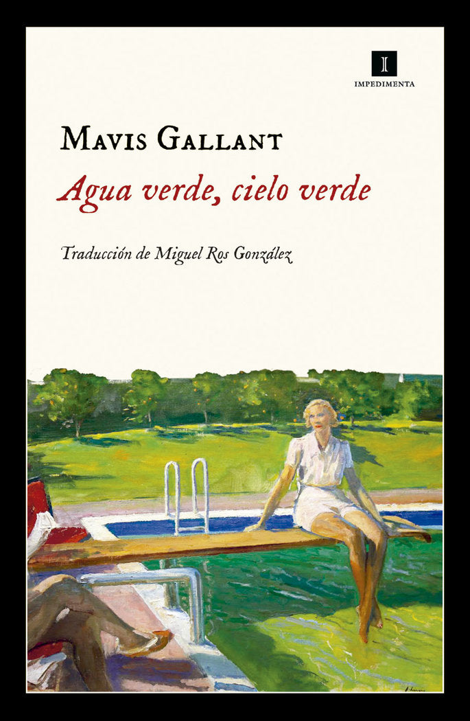 Agua verde, cielo verde, de Gallant, Mavis | portada del libro