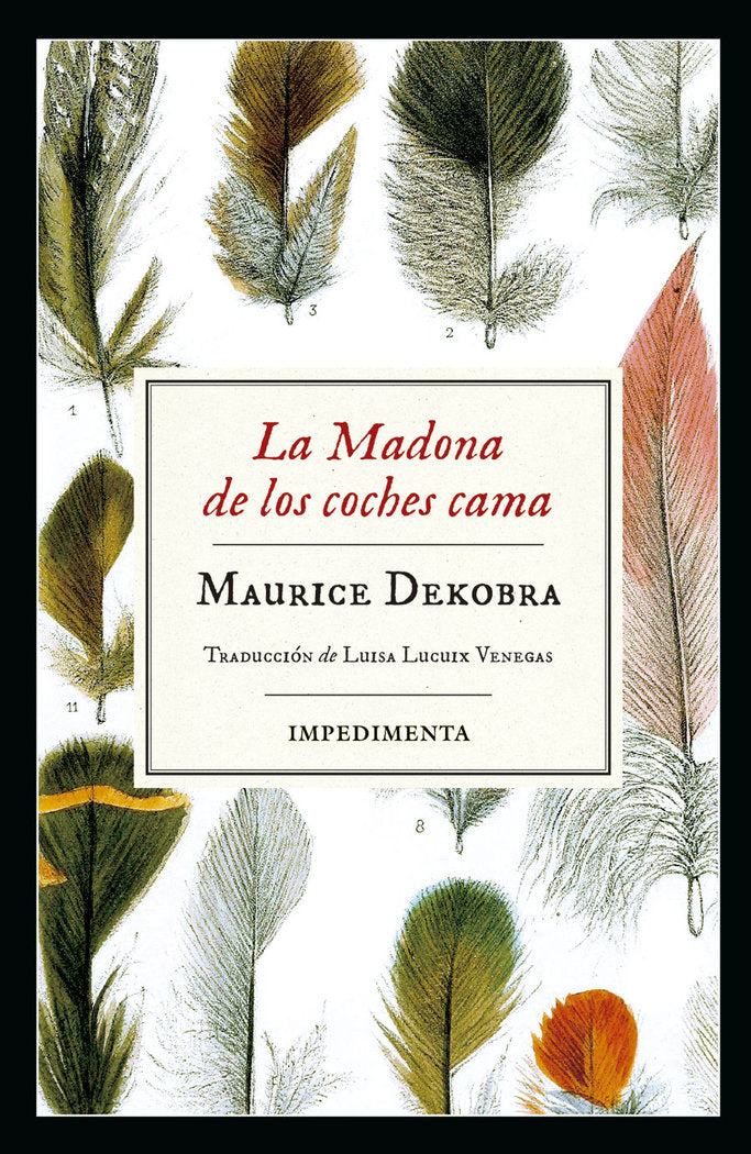 La Madona de los coches cama, de Maurice Dekobra | portada del libro