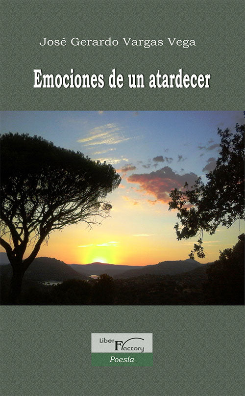 Emociones de un atardecer, de Gerardo Vargas | portada del libro