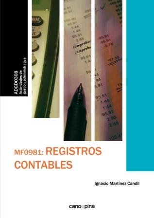 MF0981 Registros contables, de Martínez Candil, Ignacio | portada del libro